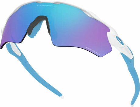 Cycling Glasses Oakley Radar EV XS Youth Path 90012631 Matte White/Prizm Sapphire Cycling Glasses - 5