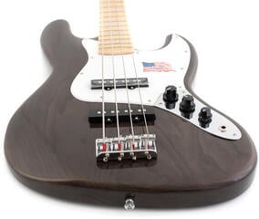 Elektrická basgitara SX SJB75 Transparent Black Elektrická basgitara - 1