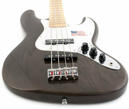 Električna bas kitara SX SJB75 Transparent Black - 2