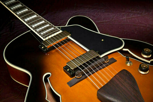 Semi-Acoustic Guitar Ibanez AFJ957 Vintage Sunburst - 2