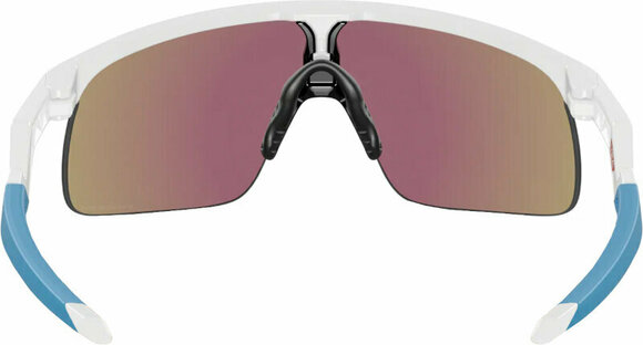 Óculos de ciclismo Oakley Resistor Youth 90100723 Polished White/Prizm Sapphire Óculos de ciclismo - 3