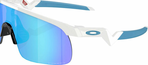 Cykelbriller Oakley Resistor Youth 90100723 Polished White/Prizm Sapphire Cykelbriller - 7