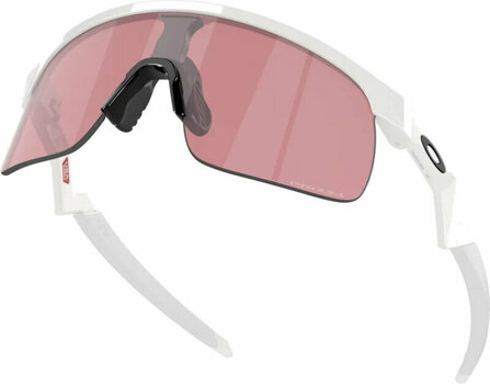 Cycling Glasses Oakley Resistor Youth 90100923 Polished White/Prizm Dark Cycling Glasses - 4