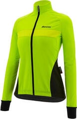 Kurtka, kamizelka rowerowa Santini Coral Bengal Woman Kurtka Verde Fluo S - 1