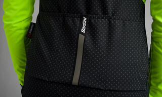 Kurtka, kamizelka rowerowa Santini Coral Bengal Woman Kurtka Verde Fluo S - 5