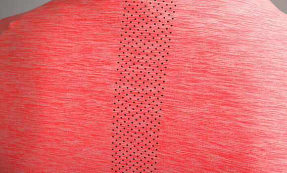 Kolesarski dres, majica Santini Colore Puro Long Sleeve Woman Jersey Granatina XS - 4