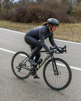 Mez kerékpározáshoz Santini Colore Puro Long Sleeve Woman Jersey Granatina XS - 9