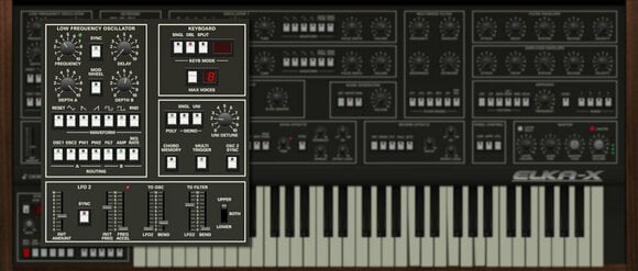 Software da studio VST CA Plugins Elka-X Synthesizer (Prodotto digitale) - 2