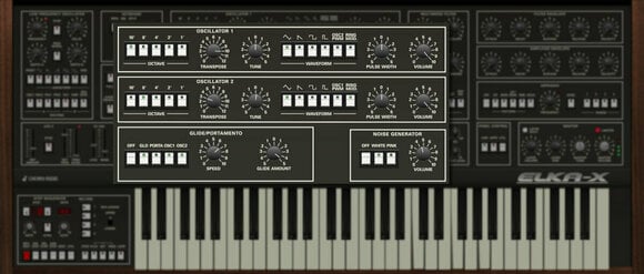 Logiciel de studio Instruments virtuels CA Plugins Elka-X Synthesizer (Produit numérique) - 4