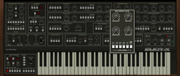 Logiciel de studio Instruments virtuels CA Plugins Elka-X Synthesizer (Produit numérique) - 6