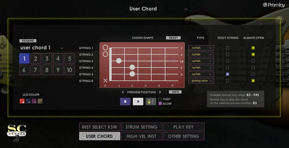 Virtuális hangszer Prominy SC Electric Guitar 2 (Digitális termék) - 3