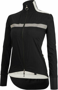 Cycling Jacket, Vest Santini Guard Neo Shell Woman Rain Jacket Nero S Jacket - 2