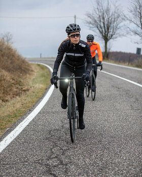 Casaco de ciclismo, colete Santini Guard Neo Shell Woman Rain Jacket Nero S Casaco - 5