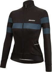 Odzież kolarska / koszulka Santini Coral Bengal Long Sleeve Woman Kurtka Nero XL - 1