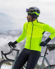 Fahrrad Jacke, Weste Santini Vega Absolute Jacke Verde Fluo M - 5