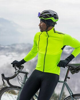 Biciklistička jakna, prsluk Santini Vega Absolute Jacket Verde Fluo 2XL Jakna (Oštećeno) - 11