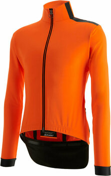 Cycling Jacket, Vest Santini Vega Multi Jacket Arancio Fluo S Jacket - 2