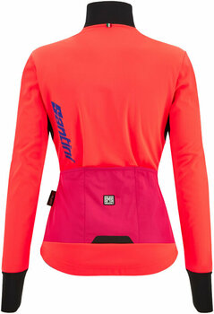 Cycling Jacket, Vest Santini Vega Absolute Woman Jacket Granatina S Jacket - 3