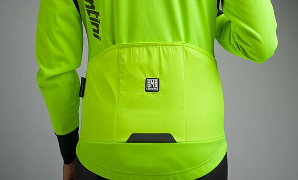 Cycling Jacket, Vest Santini Vega Absolute Woman Jacket Lime S Jacket - 9