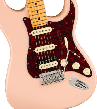 Guitare électrique Fender American Professional II Stratocaster HSS HN Shell Pink Guitare électrique - 4