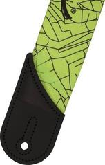 Kytarový pás Jackson Cracked Mirror Strap Kytarový pás Green - 1