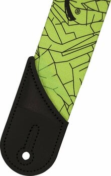 Textile guitar strap Jackson Cracked Mirror Strap Green - 2