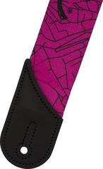 Kytarový pás Jackson Cracked Mirror Strap Kytarový pás Pink - 1