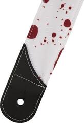 Kytarový pás Jackson Splatter Strap Kytarový pás White/Red - 1