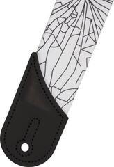 Textile guitar strap Jackson Cracked Mirror Strap White Textile guitar strap - 1