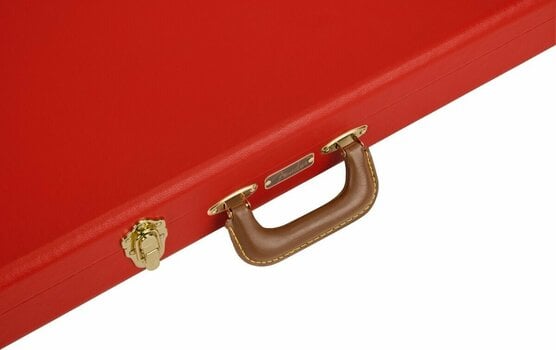 Case for Electric Guitar Fender Classic Series Wood Case Strat/Tele Fiesta Red Case for Electric Guitar - 4