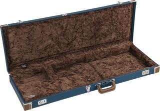 Case for Electric Guitar Fender Classic Series Wood Case Strat/Tele Lake Placid Blue Case for Electric Guitar - 2