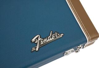 Case for Electric Guitar Fender Classic Series Wood Case Strat/Tele Lake Placid Blue Case for Electric Guitar - 5