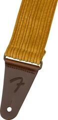 Gitarrband i textil Fender Corduroy Strap Gitarrband i textil Blaze Gold - 1