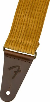 Textile guitar strap Fender Corduroy Strap Blaze Gold - 2
