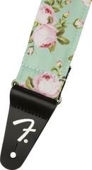 Curea de chitară Fender Floral Strap Curea de chitară Surf Green - 1