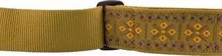Textile guitar strap Fender Pasadena Woven Strap Textile guitar strap Lattice Tan - 2