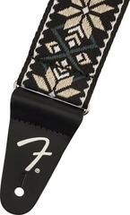 Ζώνη Κιθάρας Fender Pasadena Woven Strap Ζώνη Κιθάρας Yellow Snowflake - 1