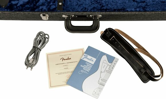 Electric guitar Fender Johnny Marr Jaguar Fever Dream Yellow Electric guitar - 8