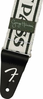 Gitarový pás Fender George Harrison All Things Must Pass Logo Strap White - 2