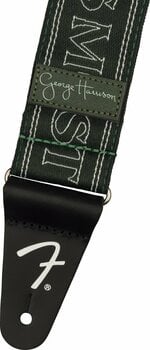 Textile guitar strap Fender George Harrison All Things Must Pass Logo Strap Green - 2