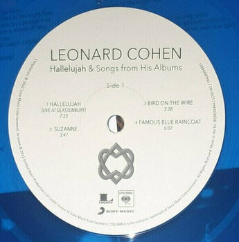 Hanglemez Leonard Cohen - Hallelujah & Songs From His Albums (Clear Blue Vinyl) (2 LP) - 2