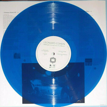 Hanglemez Leonard Cohen - Hallelujah & Songs From His Albums (Clear Blue Vinyl) (2 LP) - 4