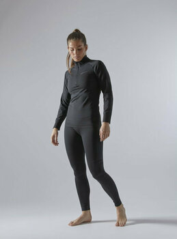 Sous-vêtements thermiques Craft Active Intensity Pants W Black/Asphalt S Sous-vêtements thermiques - 5