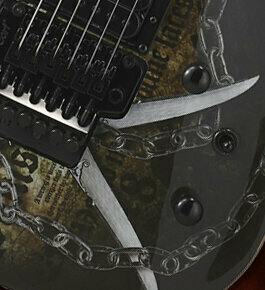 Električna kitara Cort KX5 FR-CQ BK - 3