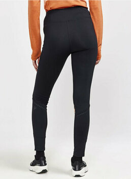 Calças/leggings de corrida Craft ADV Subz Wind Tights 2 W Black/Multi XS Calças/leggings de corrida - 2