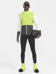 Fietsjack, vest Craft ADV Bike Hydro Lumen M Jas Flumino/Ash White S - 5