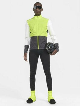 Cycling Jacket, Vest Craft ADV Bike Hydro Lumen Jacket M Flumino/Ash White S Jacket - 6