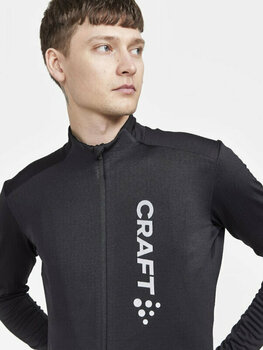 Kolesarski dres, majica Craft Core Bike SubZ LS Jersey M Black/Silver XL - 4