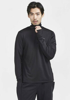 Running sweatshirt Craft ADV SubZ LS M Black M Running sweatshirt - 7