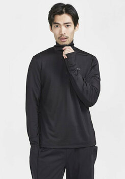 Running sweatshirt Craft ADV SubZ LS M Black L Running sweatshirt - 7